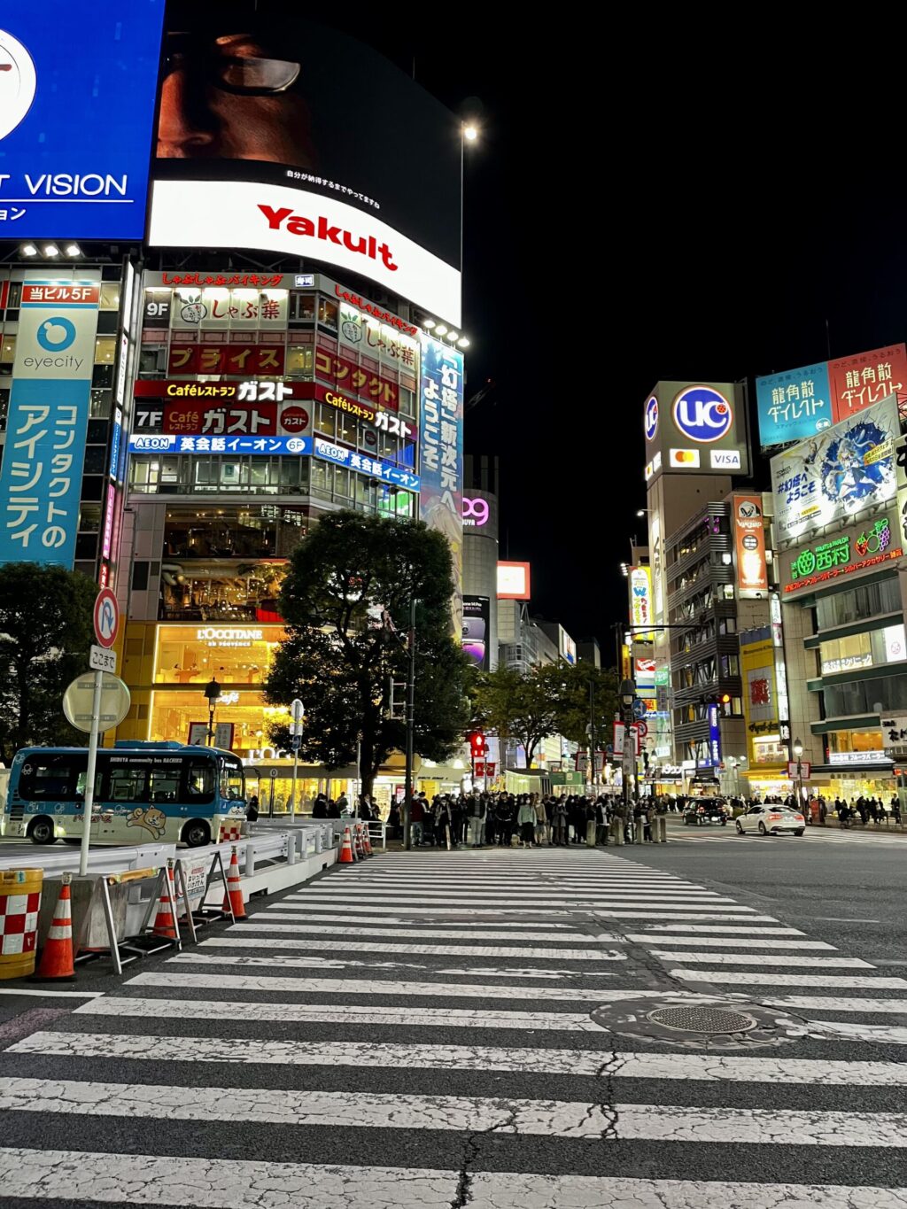 渋谷スクランブル交差点1